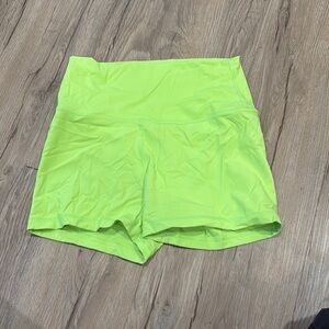 Neon Green Women's Shorts